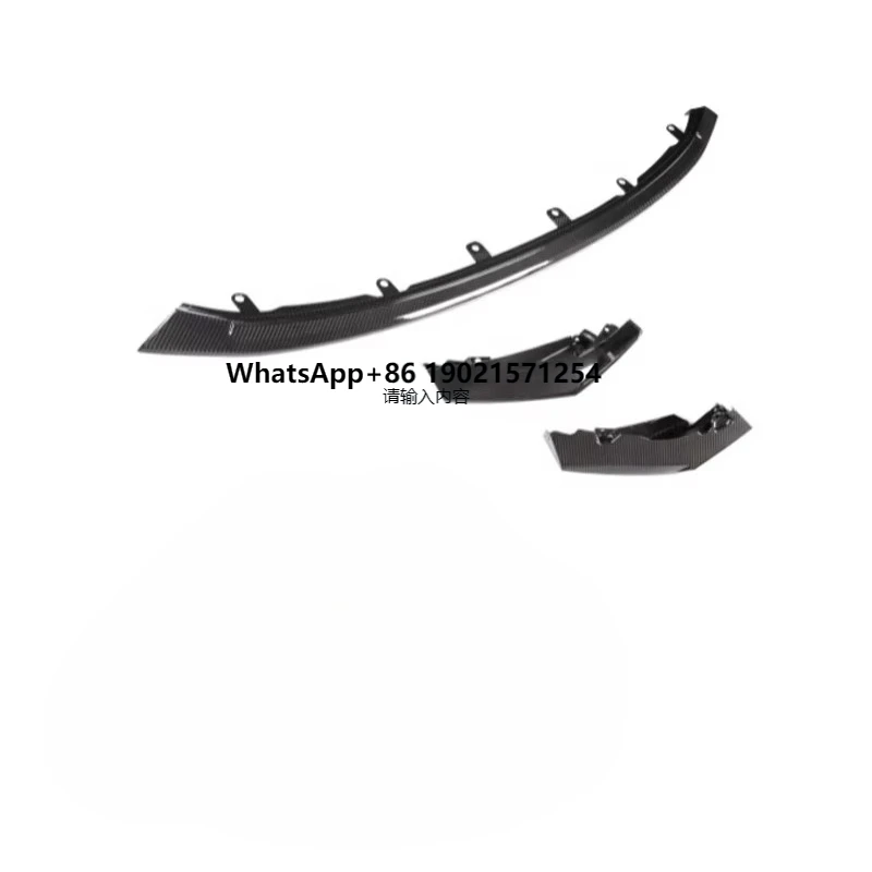 

Dry Carbon CSL Style Front Lip Front Bumper Lip With Dry Carbon CSL Style Front Lip Corners for G80 G82 M3 M4 Year 2021-IN