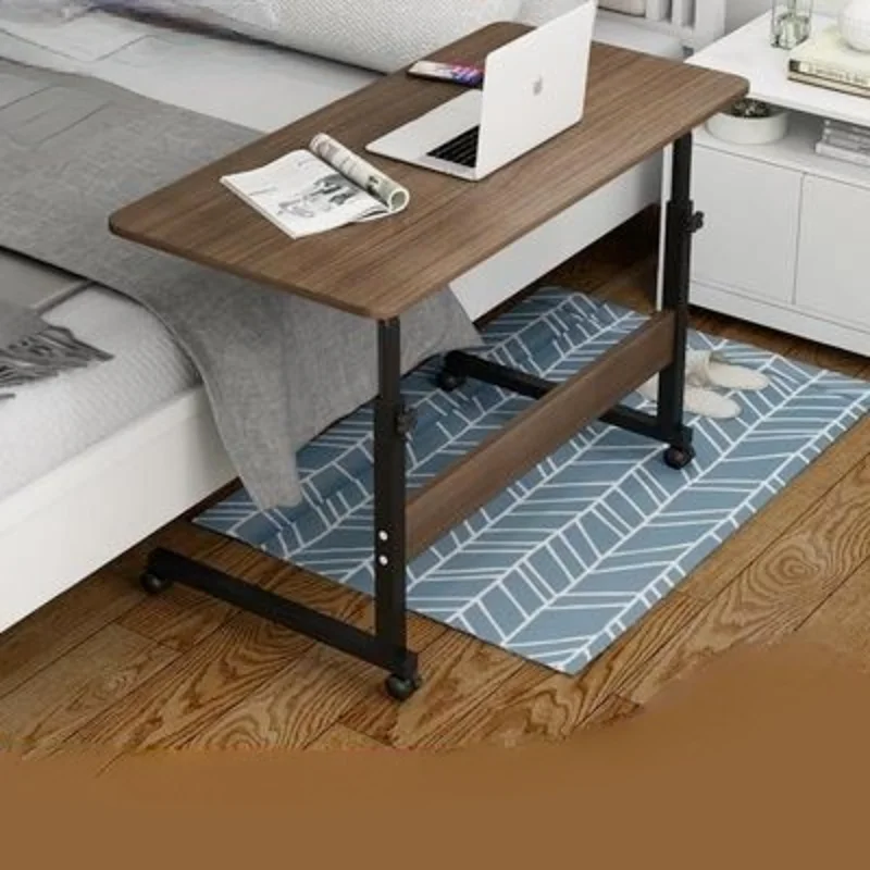 

Living Room Study Table Folding Desk Retractable Multifunctional Computer Folding Table Floor Portable Mobile Lifting Table