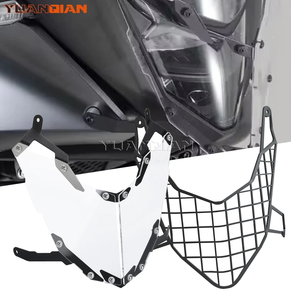 

For HONDA XL750 XL 750 TRANSALP 750 2022 2023 2024 2025 Motorcycle Headlight Guard Head Light Aluminum Grill Cover Protector