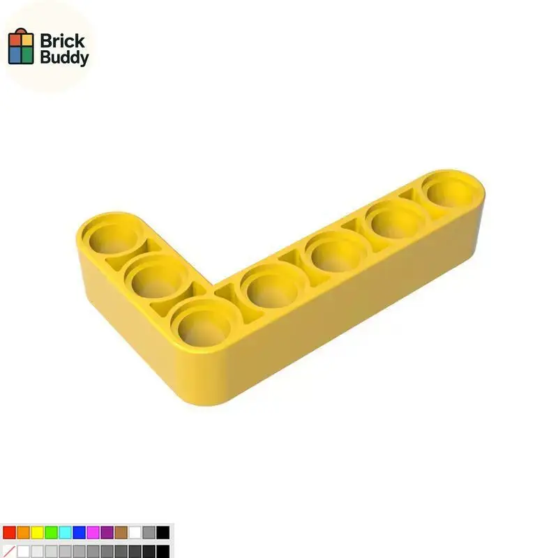 [50g] MOC Modell 32526 Teile 3x5, L-förmiger Arm mit Löchern