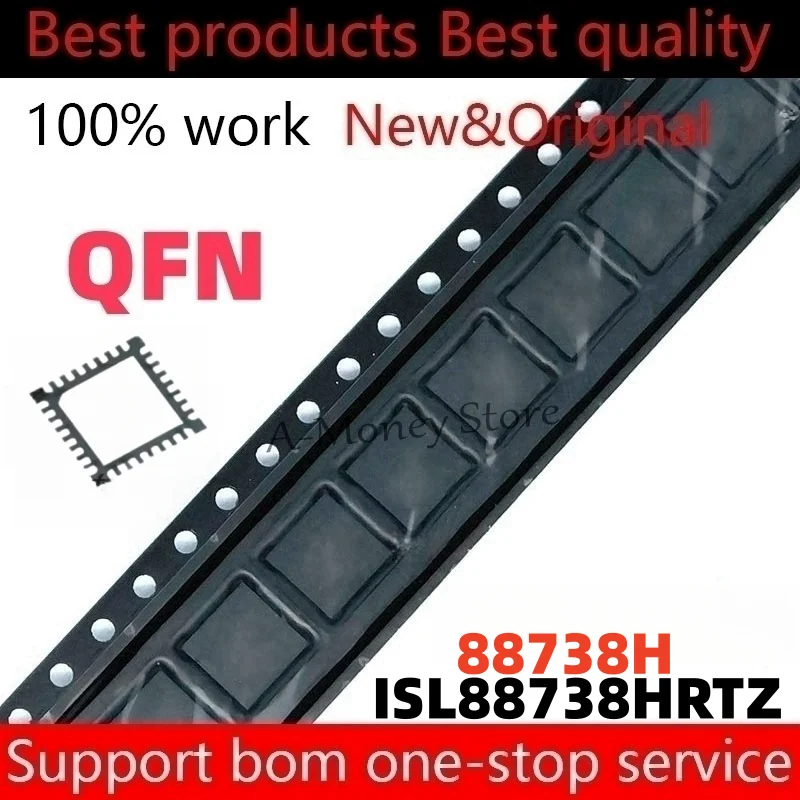 

(5-10pcs)88738H ISL88738HRTZ ISL88738H QFN-32