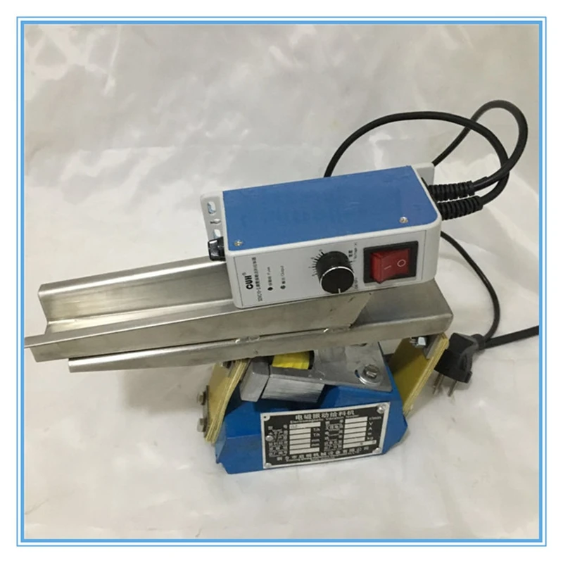 

GZV1 2 Small feeder stainless steel electromagnetic vibrating feeder 20W processing capacity 1 ton vibration conveying machinery