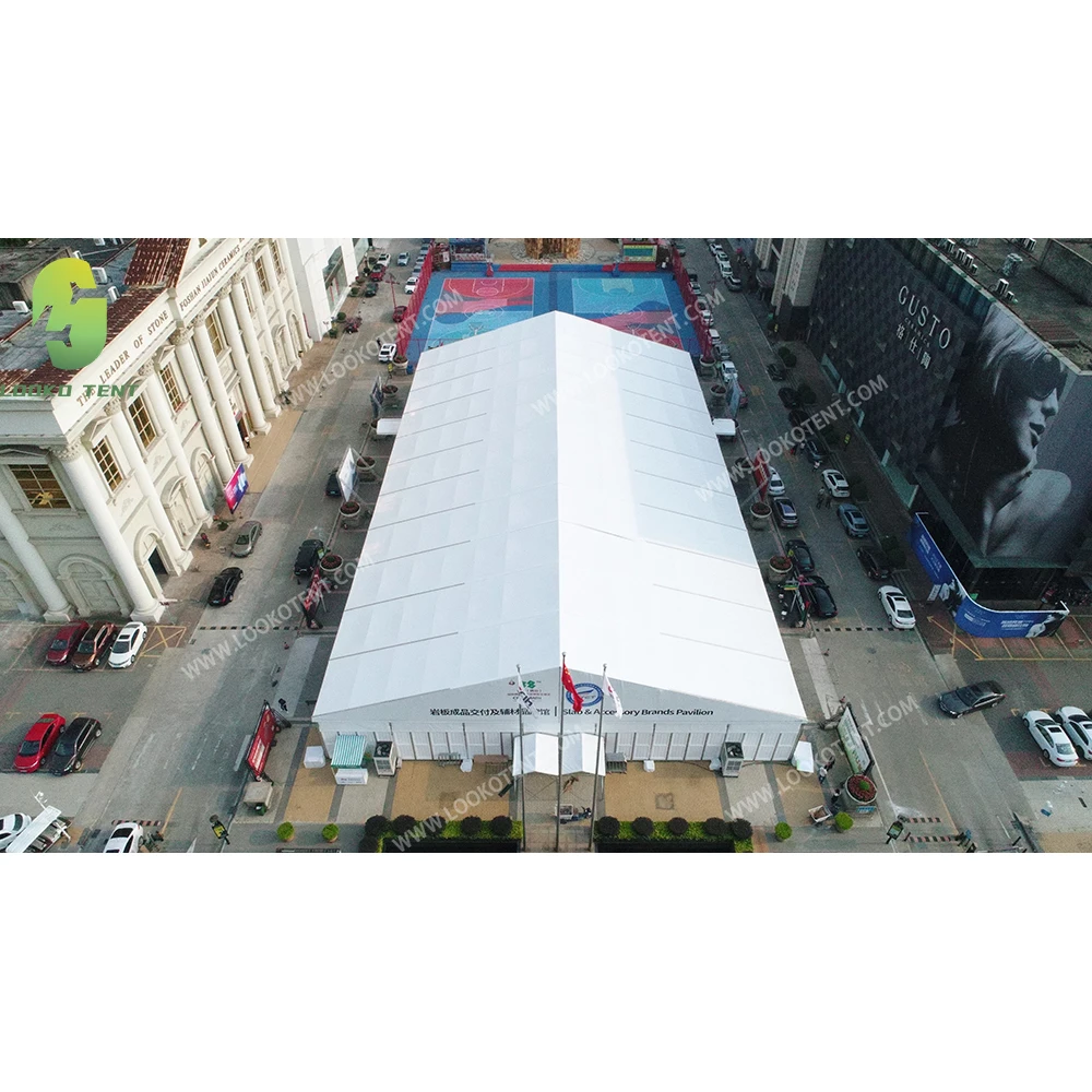 Aluminium Glass Structure Wedding Tent Air Conditioned Restaurant Marquee Tent