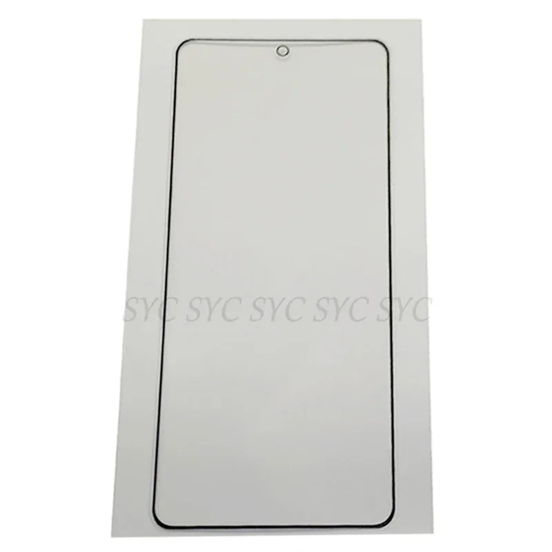 عدسة مرنة خارجية أمامية لهاتف سامسونج Z Flip 6 5 4 3 2 F741 F731 F721 F711 F707 F700 لوحة اللمس مع أجزاء إصلاح OCA