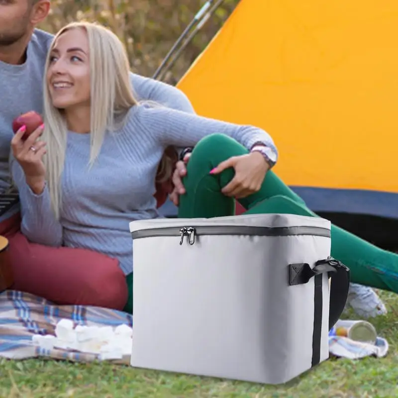 Borsa termica per escursionismo borsa per il pranzo borsa termica a tenuta stagna con lati morbidi borsa termica per Picnic impermeabile Sac Lunch