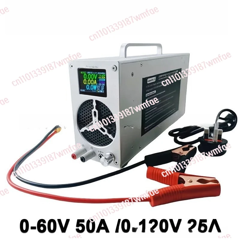 120V25A/60V50A Adjustable LiFePO4 Battery Charger