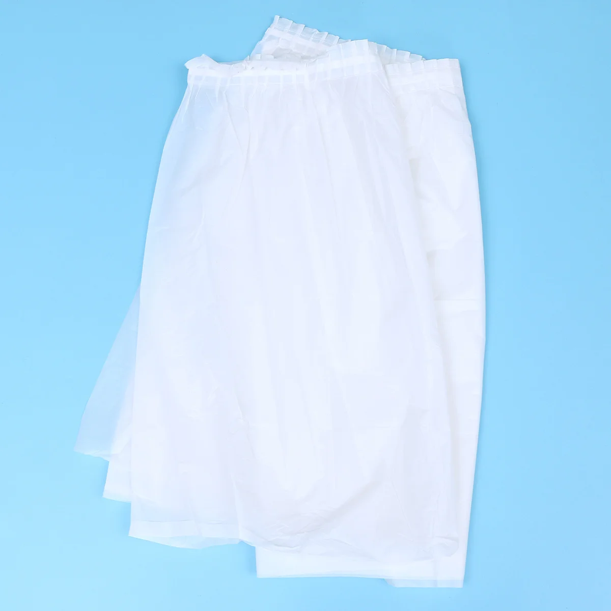 

Plastic Table Skirt Portable Disposable White Party Tablecloth Wedding Birthday Home Decor Table Skirts Party Supplies