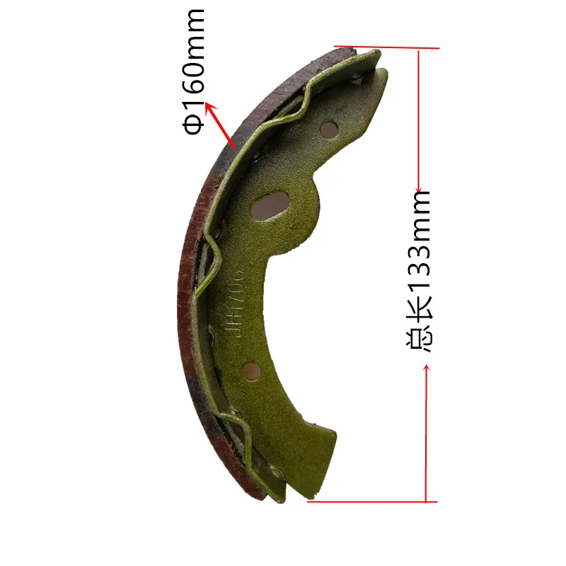 Brake pads of EZGO Lvtong Ego EXcar electric golf cart,Electric sightseeing patrol car for brake block160