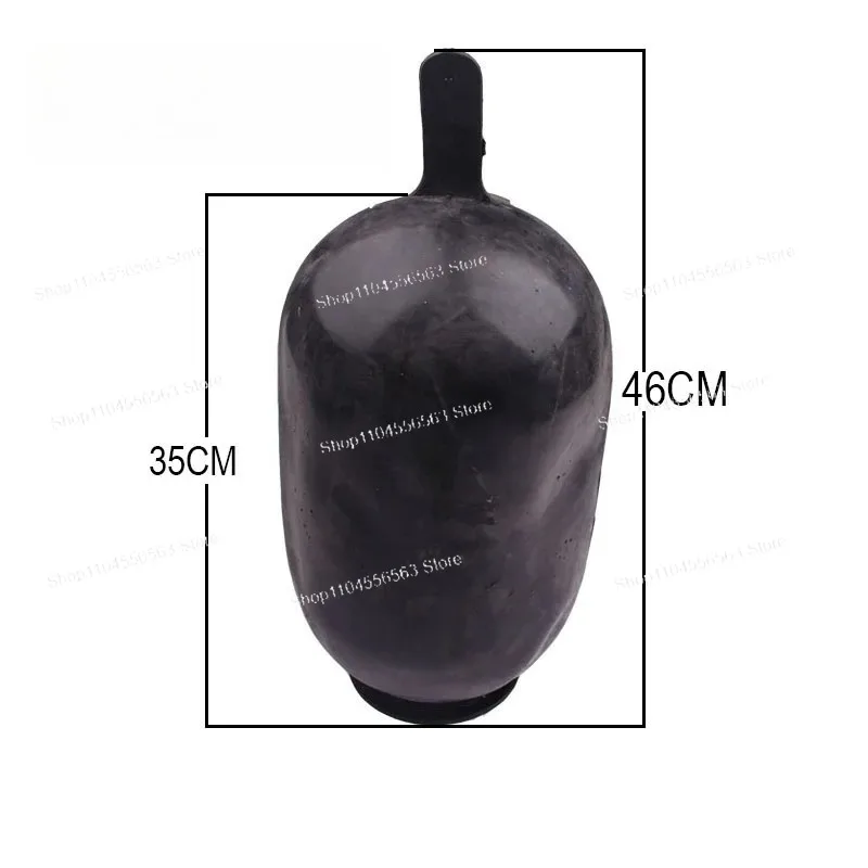 24L Water Pump Pressure Tank Black Butyl Rubber Bladder Non Toxic Food Grade Inner Tank for Well Pump