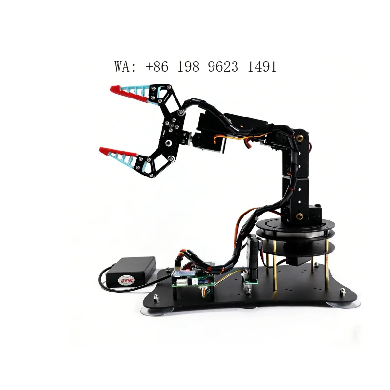 

4-DOF Metal Desktop Manipulator High Precision Automatic Robotic Arm for Industrial Desktop Assembly Automation Tasks