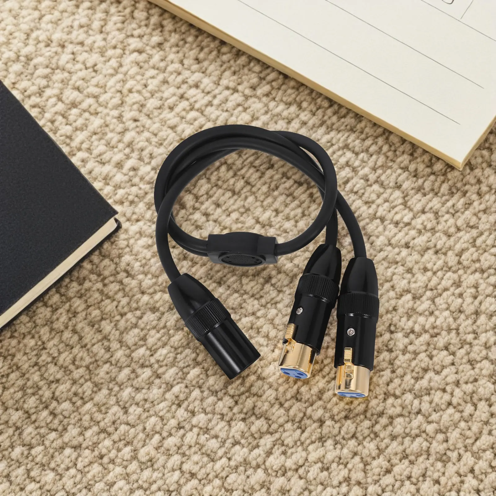 Xlr Male To Dual Fe…