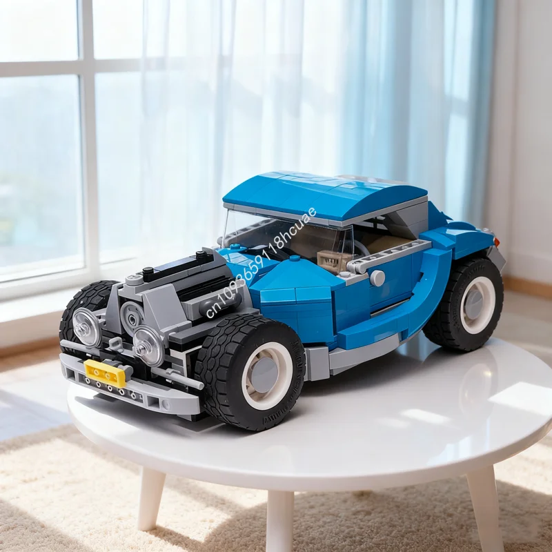 

629pcs MOC Hot Rod Creatored Model Building Blocks Construction Creative Idea Education Brick Toys Kids Christmas Gift Birthday