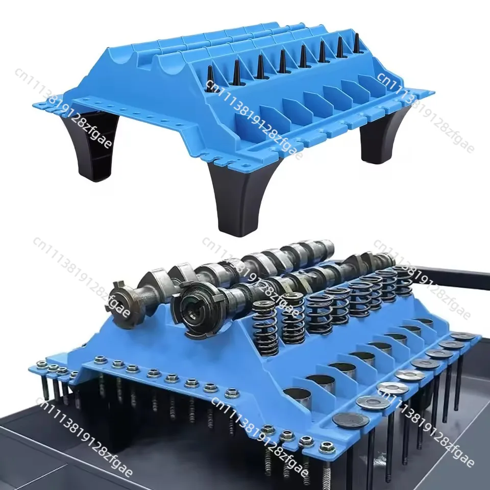 Engine Valve Parts Storage Rack  Cylinder Head Assembly Organizer Engine Parts Placement Tool Rack