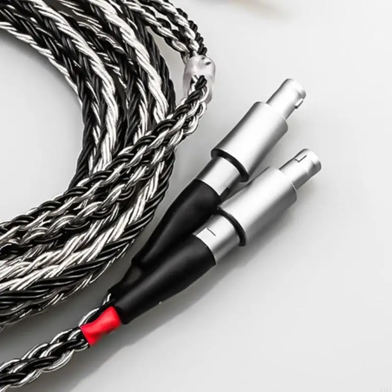 

Premium Sound Cord Replacement 4.4mm Interfaces Losslessly Transmission Perfect for HD800 HD800s HD820 Earphone Cable K1KF