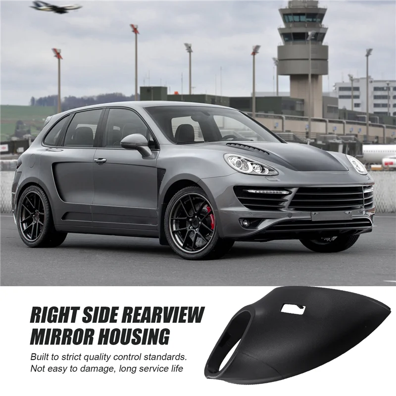 

X-T Right Side Door Mirror Lower Housing Base 95873140800 For Porsche Cayenne 958 2011-2018 LHD Rearview Mirror Shell