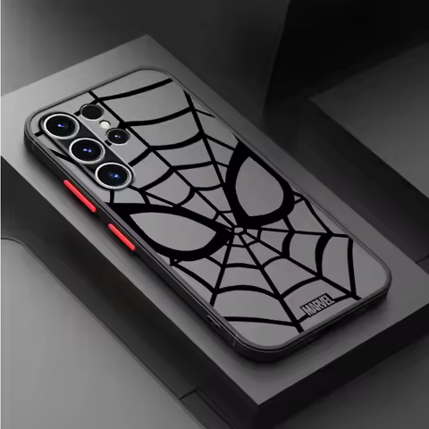 Marvel Spider Man Logo shell Case for Samsung Galaxy S21 FE S21 S20 S24 S10 S22 Plus S9 S23 Ultra S25