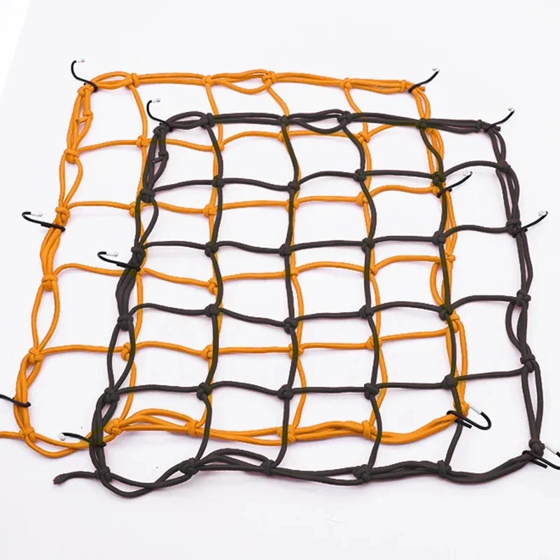 

Motorcycle Luggage Net Bike 6 Hooks Hold Down Fuel Tank Luggage Mesh Web Styling High Quality moto adjustable Cargo Net