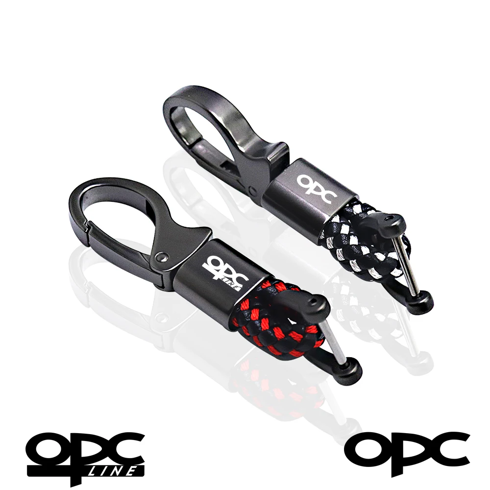 for opel opc opcline astra h j k g vectra b c zafira b corsa c d car Leather Key chain microfiber Good quality chain accessories