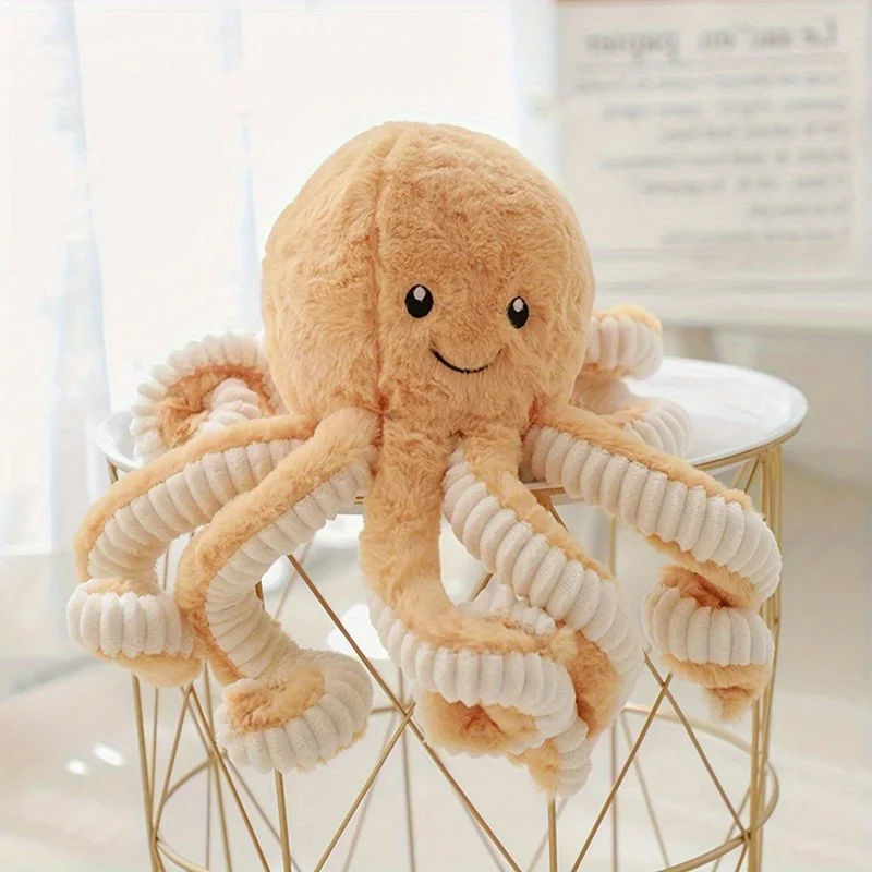 Big Octopus Plush Toy Octopus Doll Pillow Gift Octopus Squid Doll Rag Doll Living Room Decoration Desk Decoration