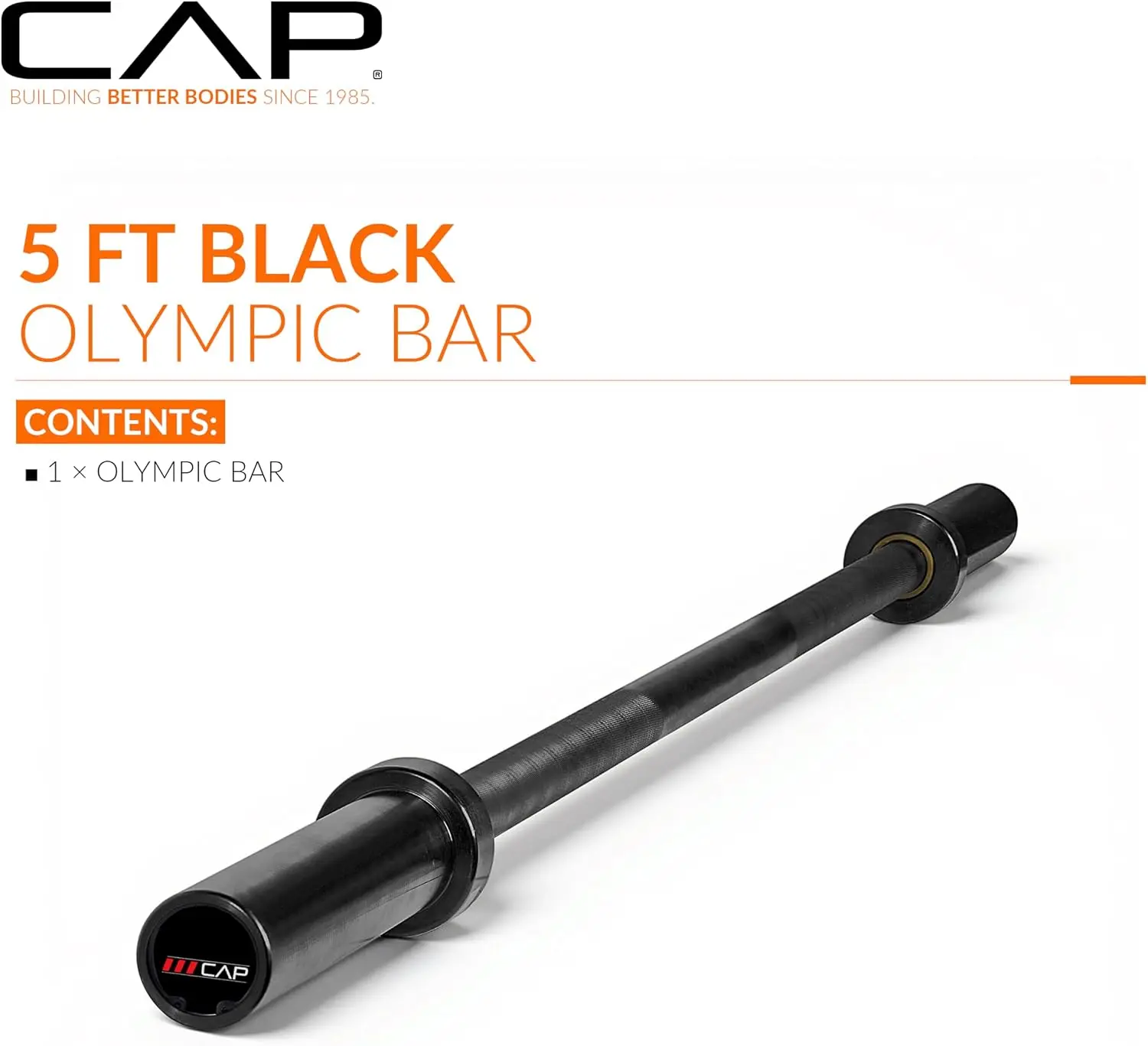 Barbell Weight Bars for Strength Training – 5FT, 6FT & 7FT, Multiple Options