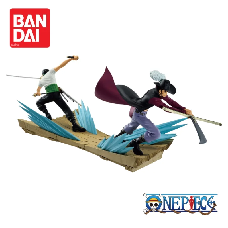 Bandai Banpresto One Piece Auf Lager Roronoa Zoro Dracule Mihawk Original Figur 100 % Original Anime Merchandise Urlaubsgeschenke