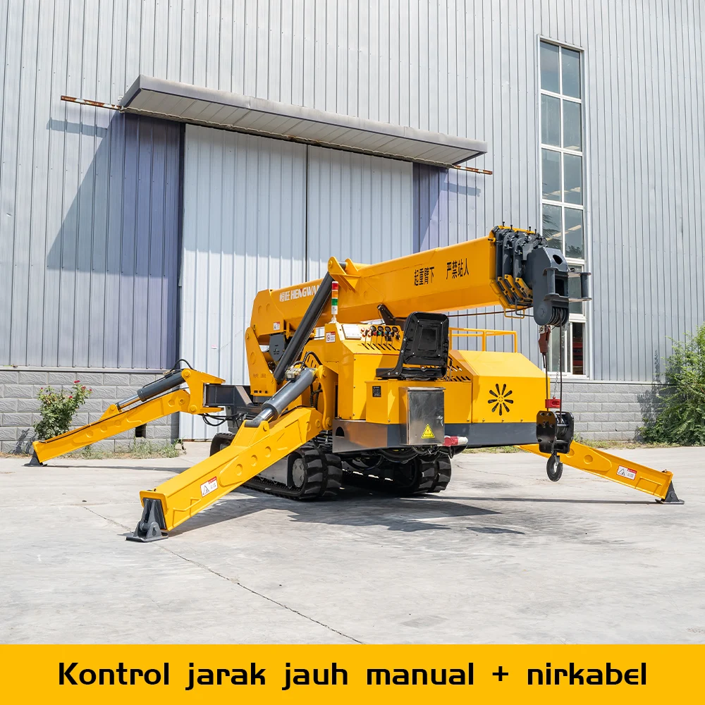 رافعة العنكبوت رافعة صغيرة 5 طن رافعة العنكبوت الطاقة الهيدروليكية محرك الديزل Euro5 معدات الهندسة معدات الرفع حسب الطلب