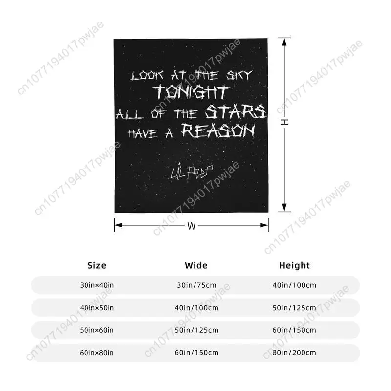 ليل اللمحة ستار كلمات التسوق خلفية النجوم رمي بطانية لينة هيبوالرجينيك الفانيلا جميع المواسم بطانيات مخصصة #4
