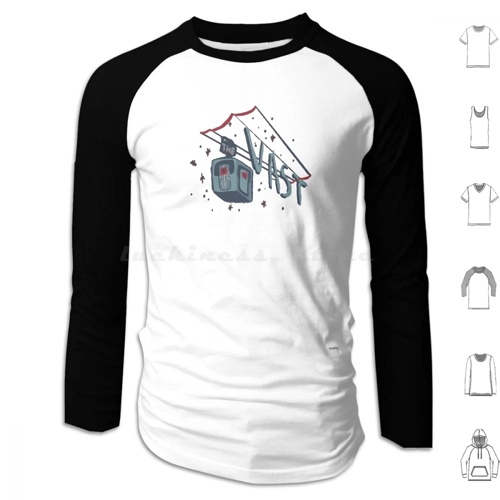 Sudaderas con capucha The Vast-The Magnus Archives de manga larga Tma Magpod Magnus Archives Jonathan Sims Jonny Sims Rusty Quill The