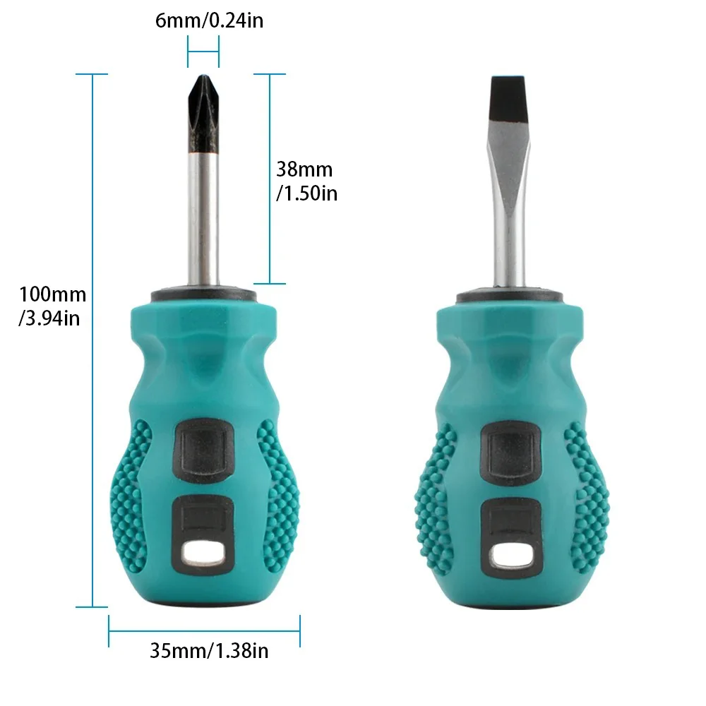 2-Piece Screwdriver Set, Including Phillips Head and Flathead Screwdrivers, Precision Screwdriver Tool Set.