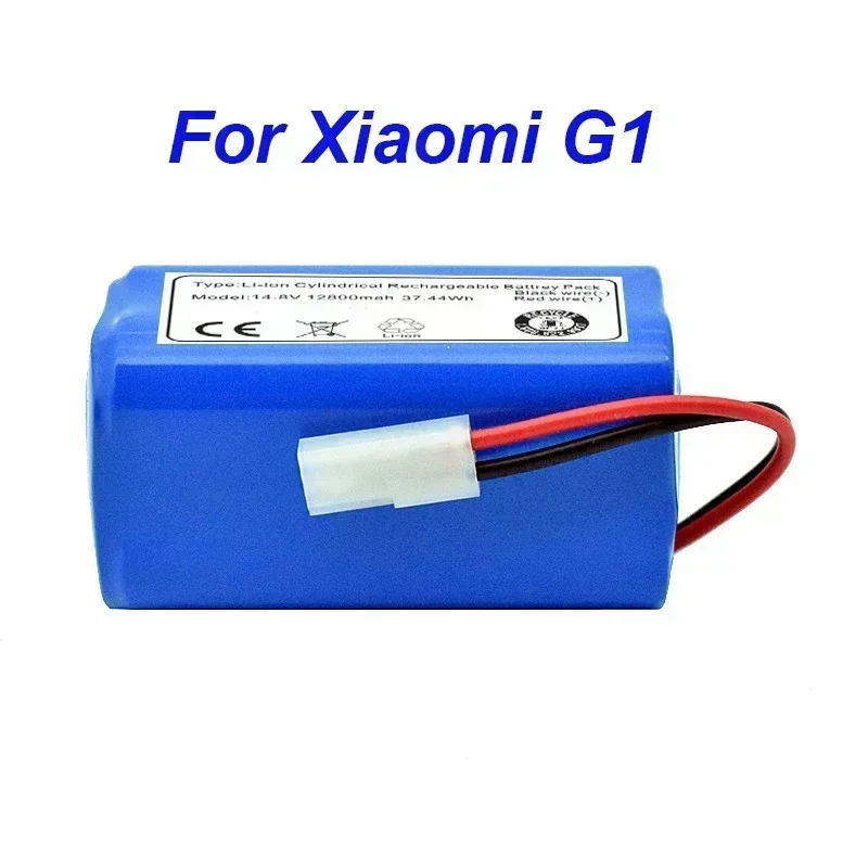 

14.8V 12800mAh Vacuum Battery for xiaomi G1, For Panasonic MC-WRC53, For Phicomm X3, For FLYCO FC9601, FC9602 5.0