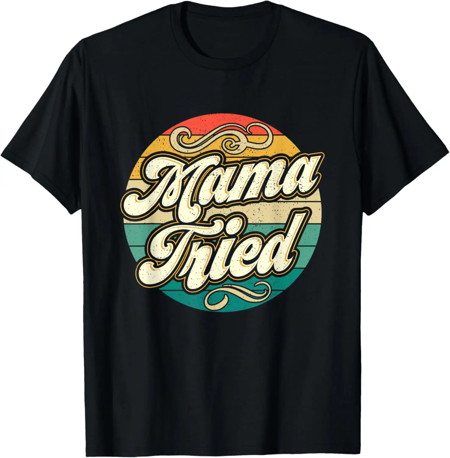 

Mama Tried Vintage Country Music Outlaw Retro T-Shirt