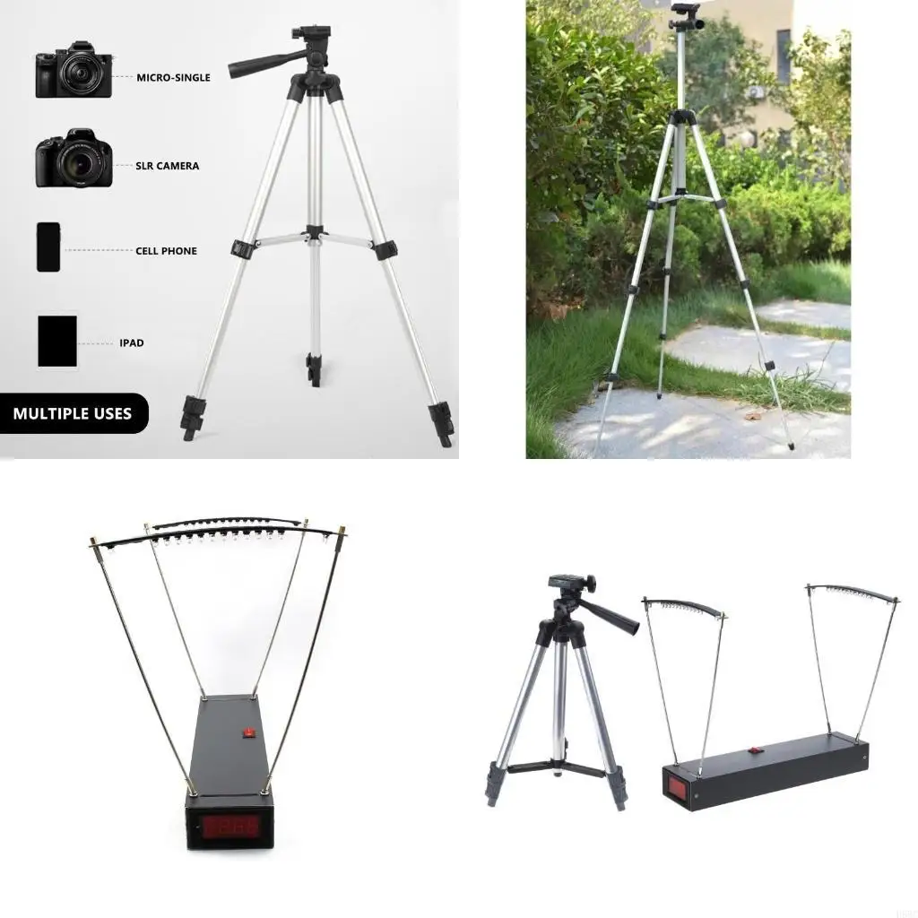 كرونوغراف ألومنيوم بتصميم بسيط H58C لتصوير كرة الريشة وكرة الطاولة #1