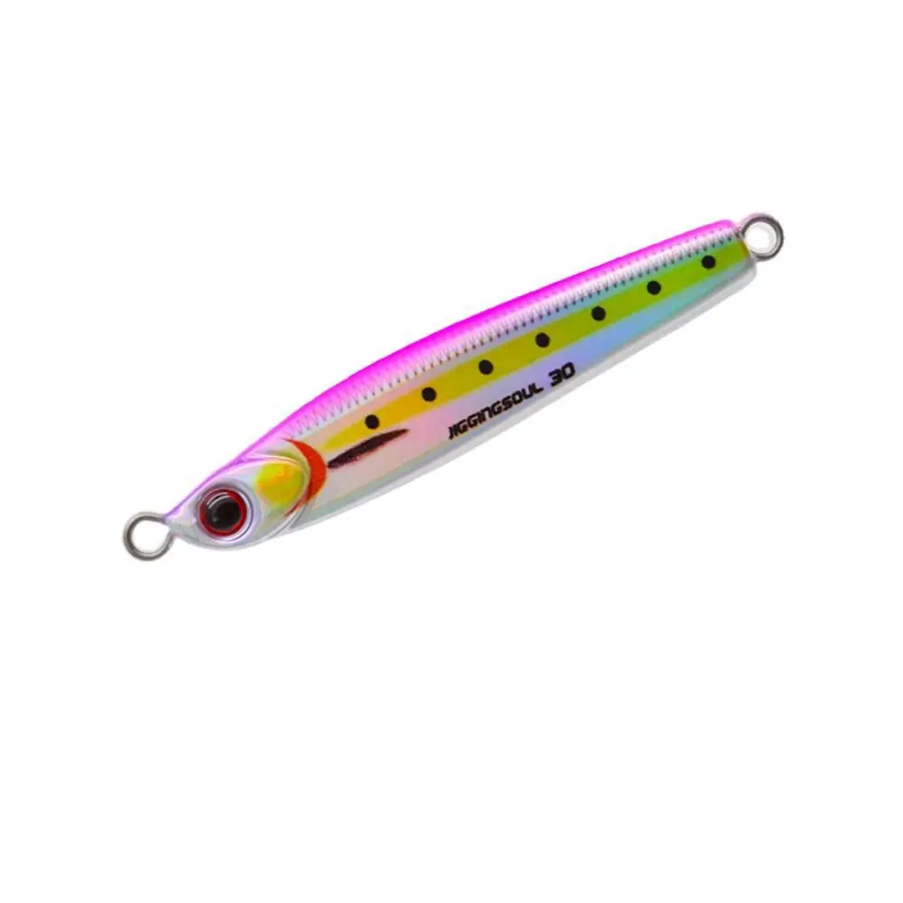 Cebos giratorios coloridos impresos en 3d, 10g, 15g, plantilla de fundición de plomo, señuelo de pesca de Metal, caballa española