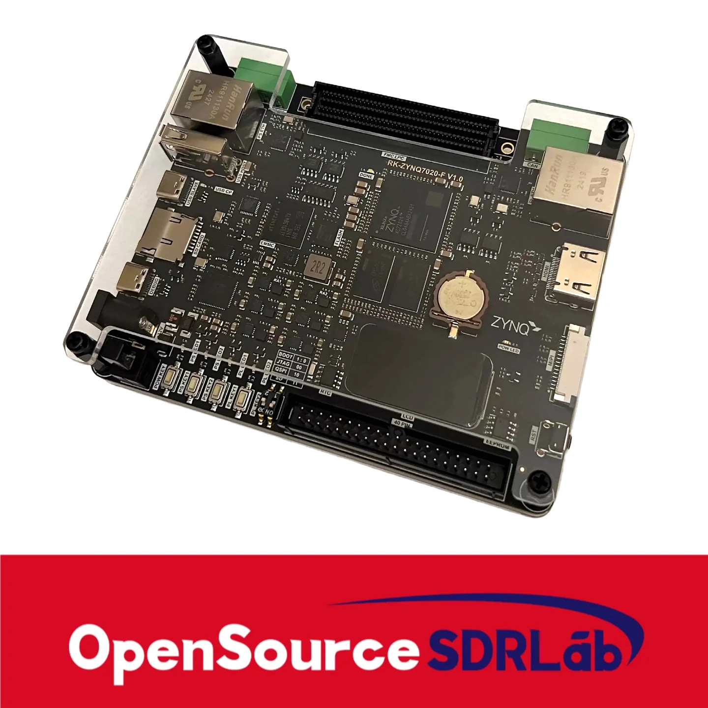 لوحة تطوير OpenSourceSDRLab ZYNQ7020 RK-ZYNQ7020-F XILINX FPGA FMC تدعم لوحة ابنة AD9361 #6