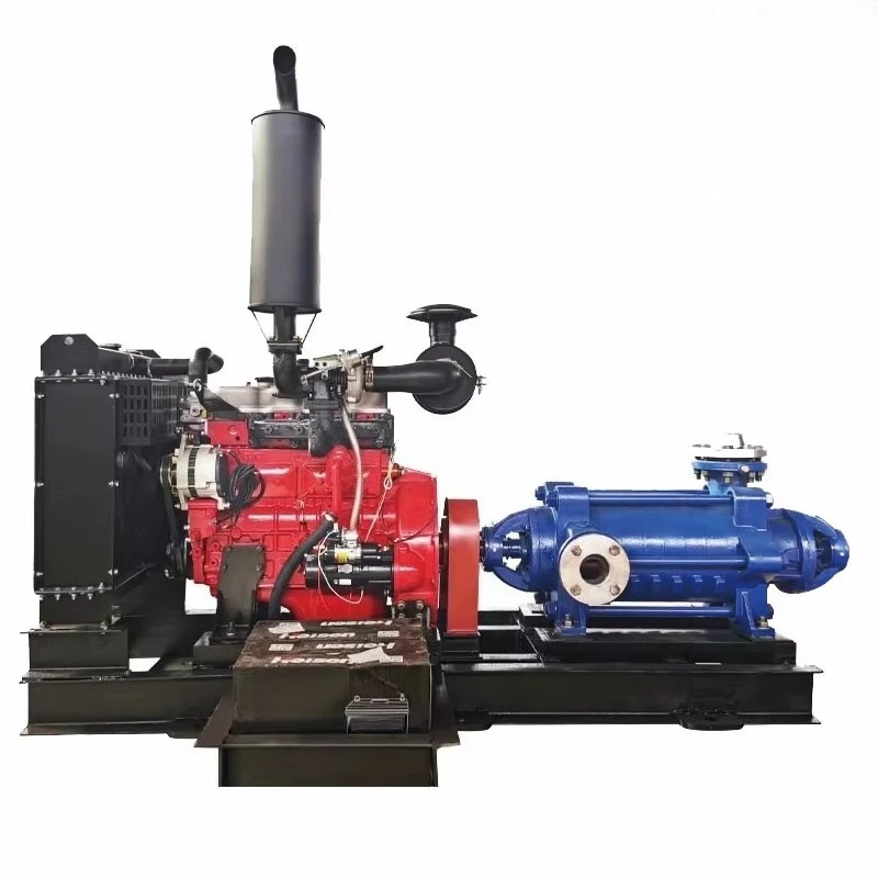 Customized High Pressure Multistage  Water Pumps Single Suction Horizontal 5kw Power for Clean Water Sump Pumps