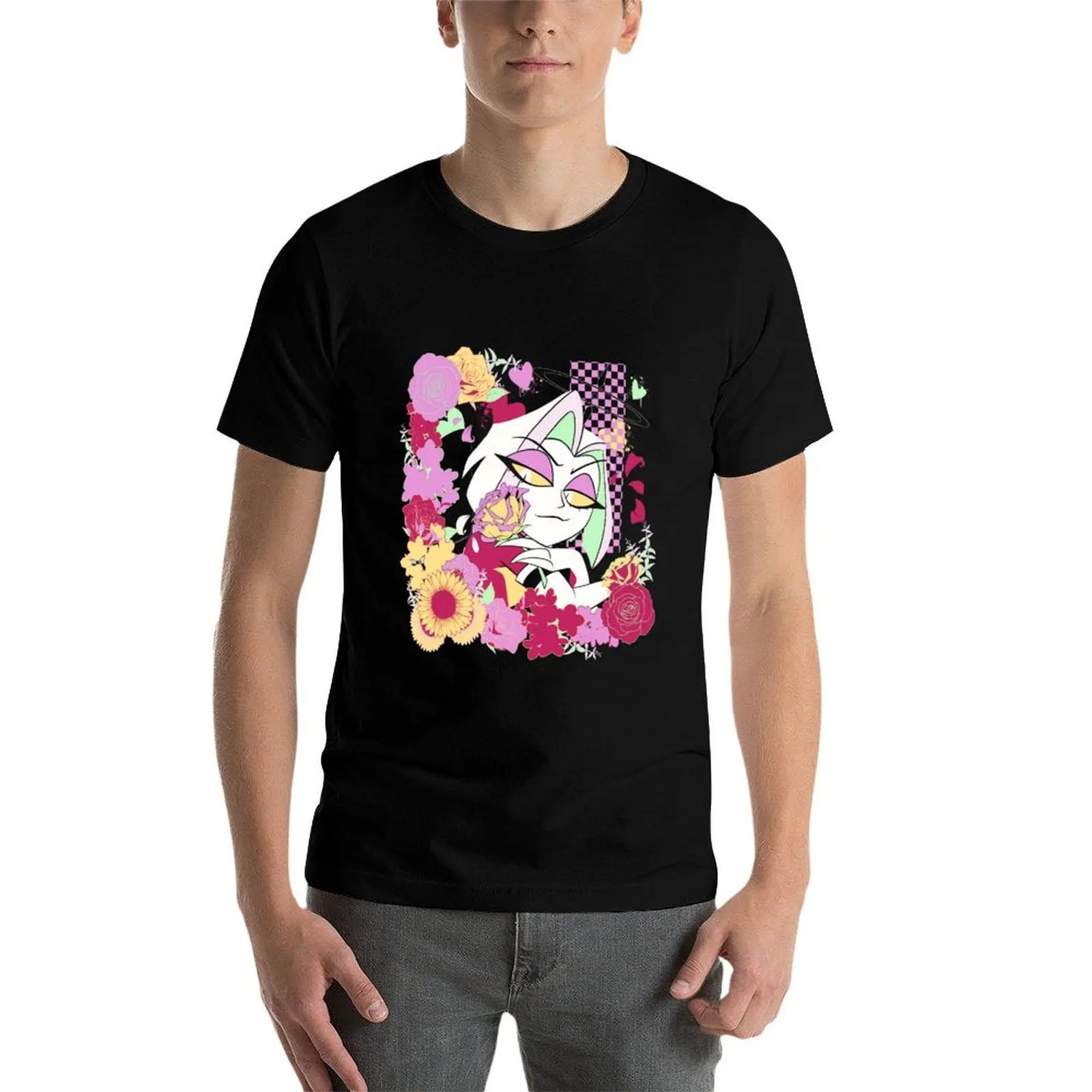 تي شيرت قطني غير رسمي 100% تي شيرت عود قمصان ربيع رجل قطن قميص رجل ناعم #4