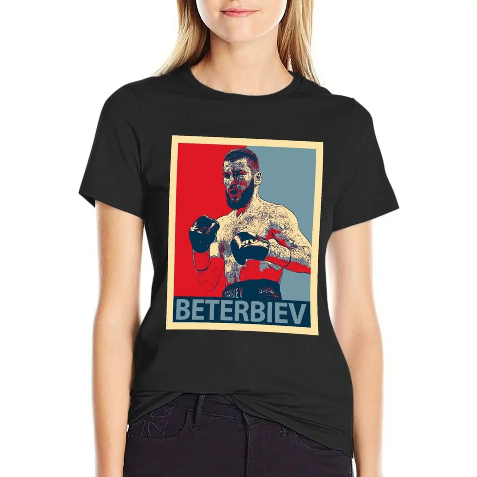 

Artur Beterbiev T-Shirt Aesthetic clothing oversized kawaii clothes lady clothes Top Women