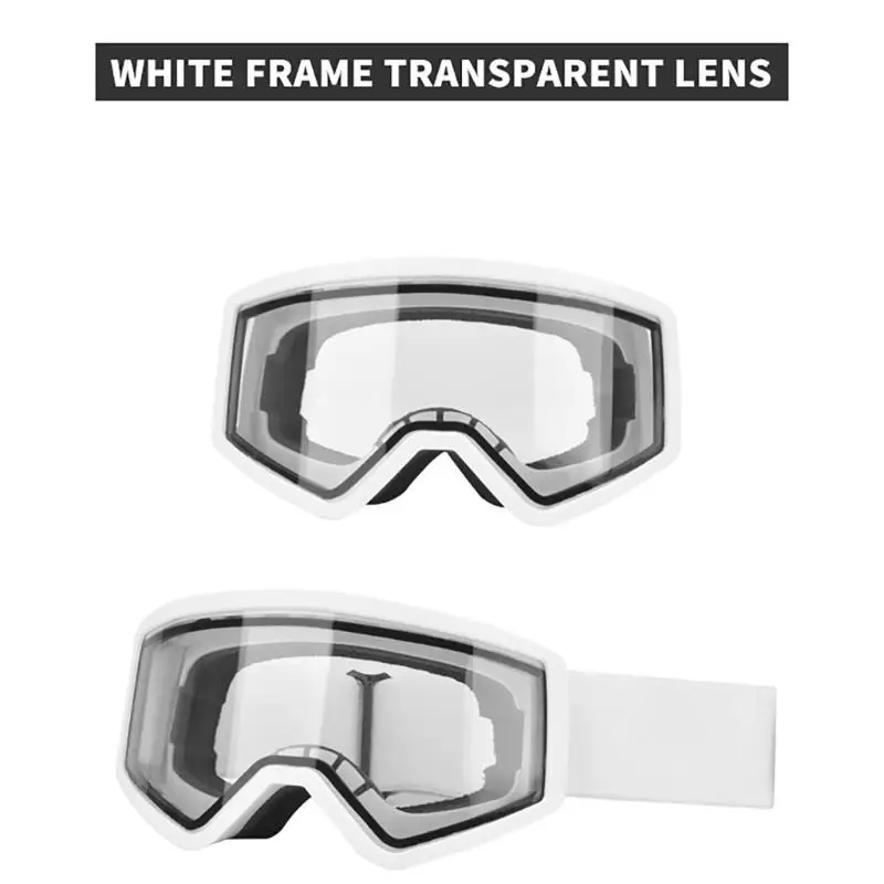 652F على الجليد نظارات مكافحة الضباب نظارات التزلج طبقات مزدوجة على الجليد نظارات يندبروف نظارات التزلج الضوئية للأطفال