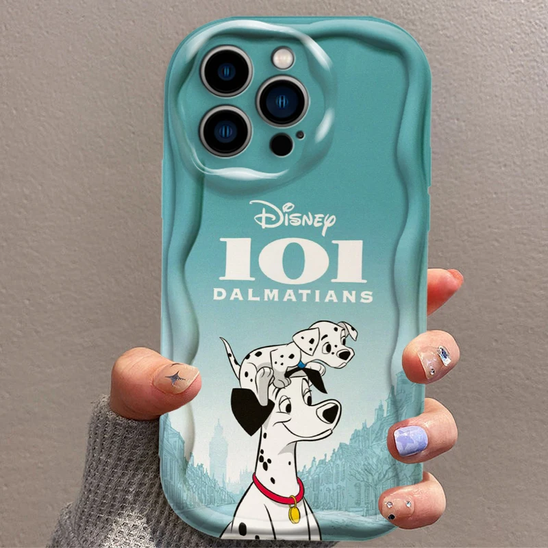 Disney 101 Dalmatians Anime For Apple iPhone 15 14 13 12 11 XS XR X 7 8 Pro Plus Max Soft Wave Oil Phone Case