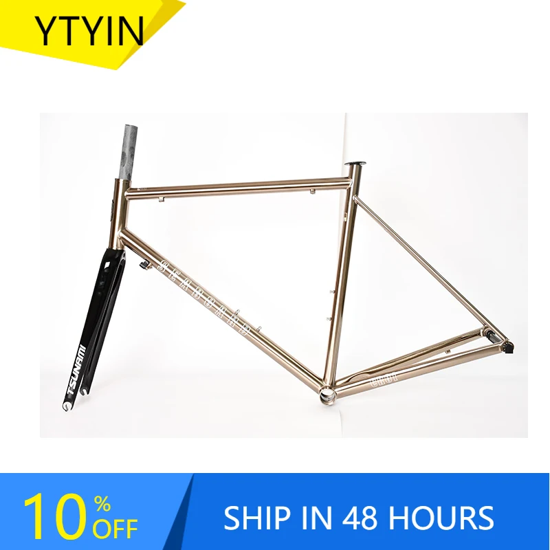 

YTYIN SEABOARD CR01 Steel Frame Road Bike Frame