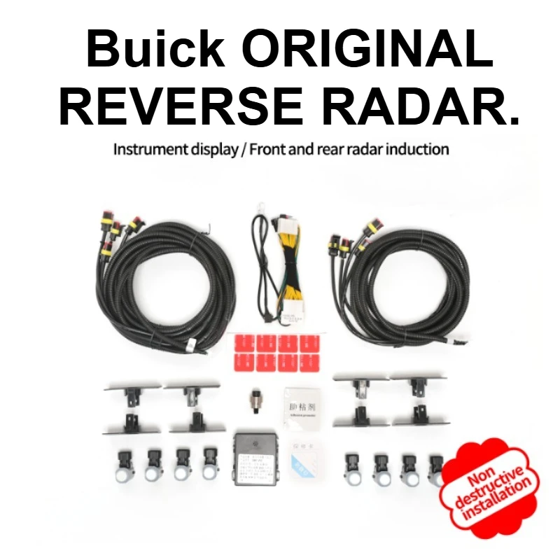 For Buick 18~22 LaCROSSE 17~23 Excelle GL6 Regal Front 4 probes Wireless original Car Rear astern radar