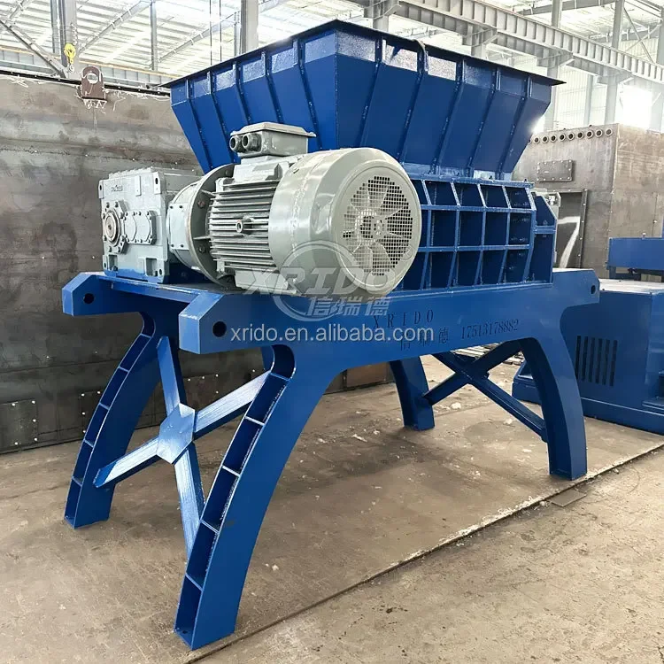 2024 Hot Sale Scrap Metal Shredder Machine High Quality Scrap Metal Double Shaft Shredder