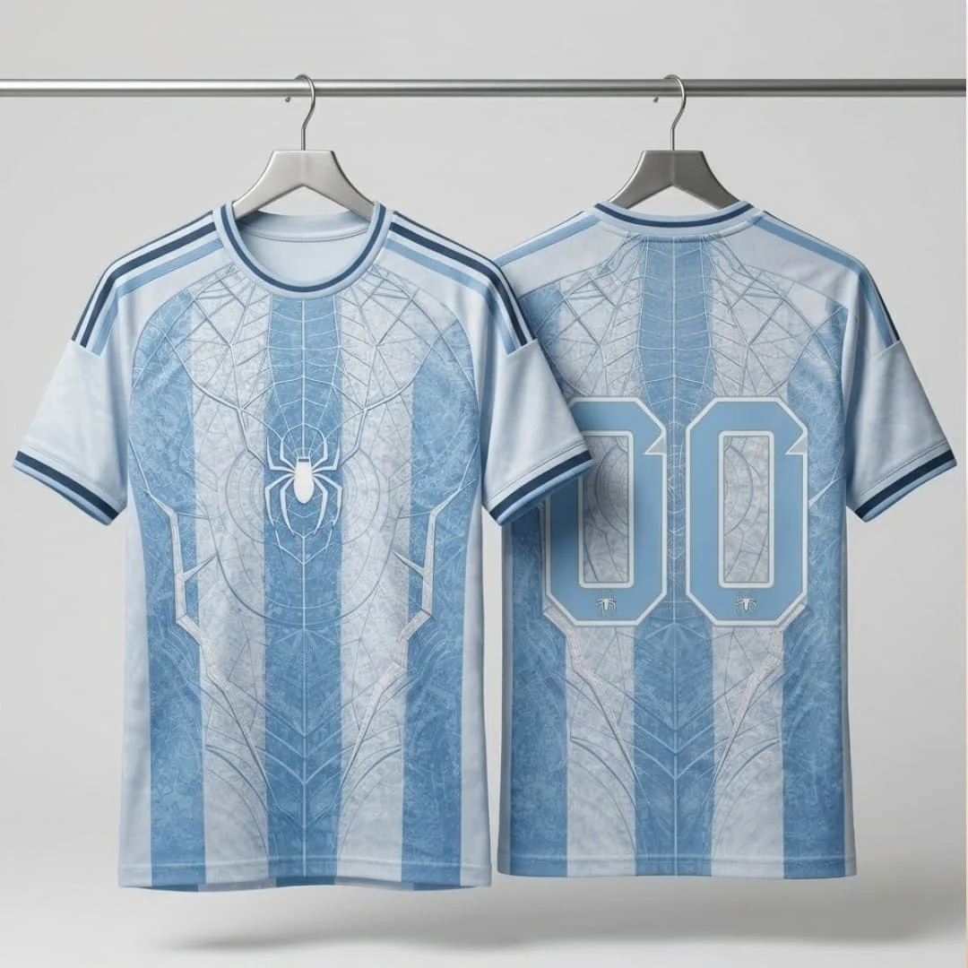 2026 Superhelden-Spinnen-Print 3D-Druck Herren Kurzarm Schnelltrocknendes Fitness-T-Shirt Rollenspiel-Kleidung Oberteil Familien-Set – Detail 11