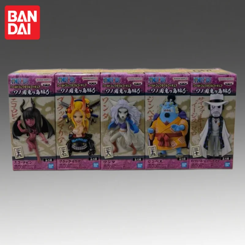 

В наличии: Оригинальная фигурка Bandai Banpresto WCF One Piece Робин и Джинбэ, новая, в коробке, аниме-персонажи, игрушки