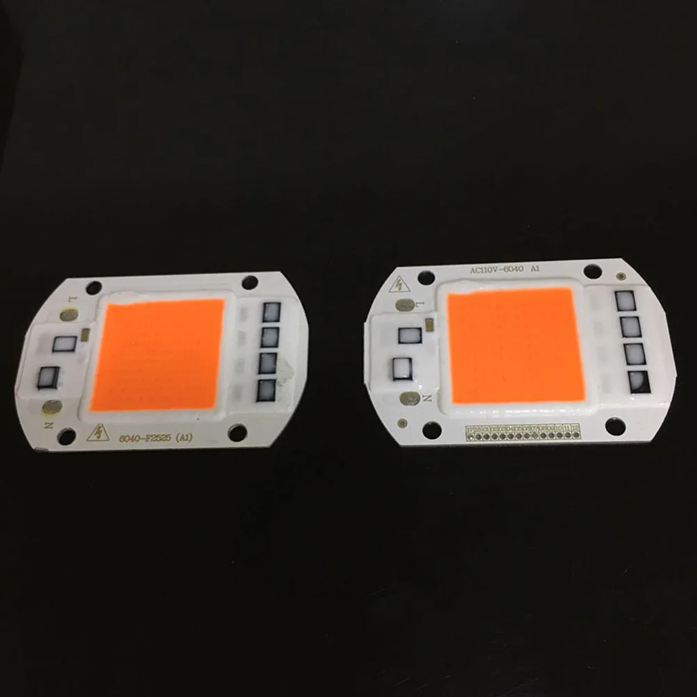 220 فولت Cob LED تنمو ضوء 50 واط الطيف الكامل نبات داخلي مصباح الدفيئة الشتلات المائية بلوم Cob LED تنمو ضوء #1