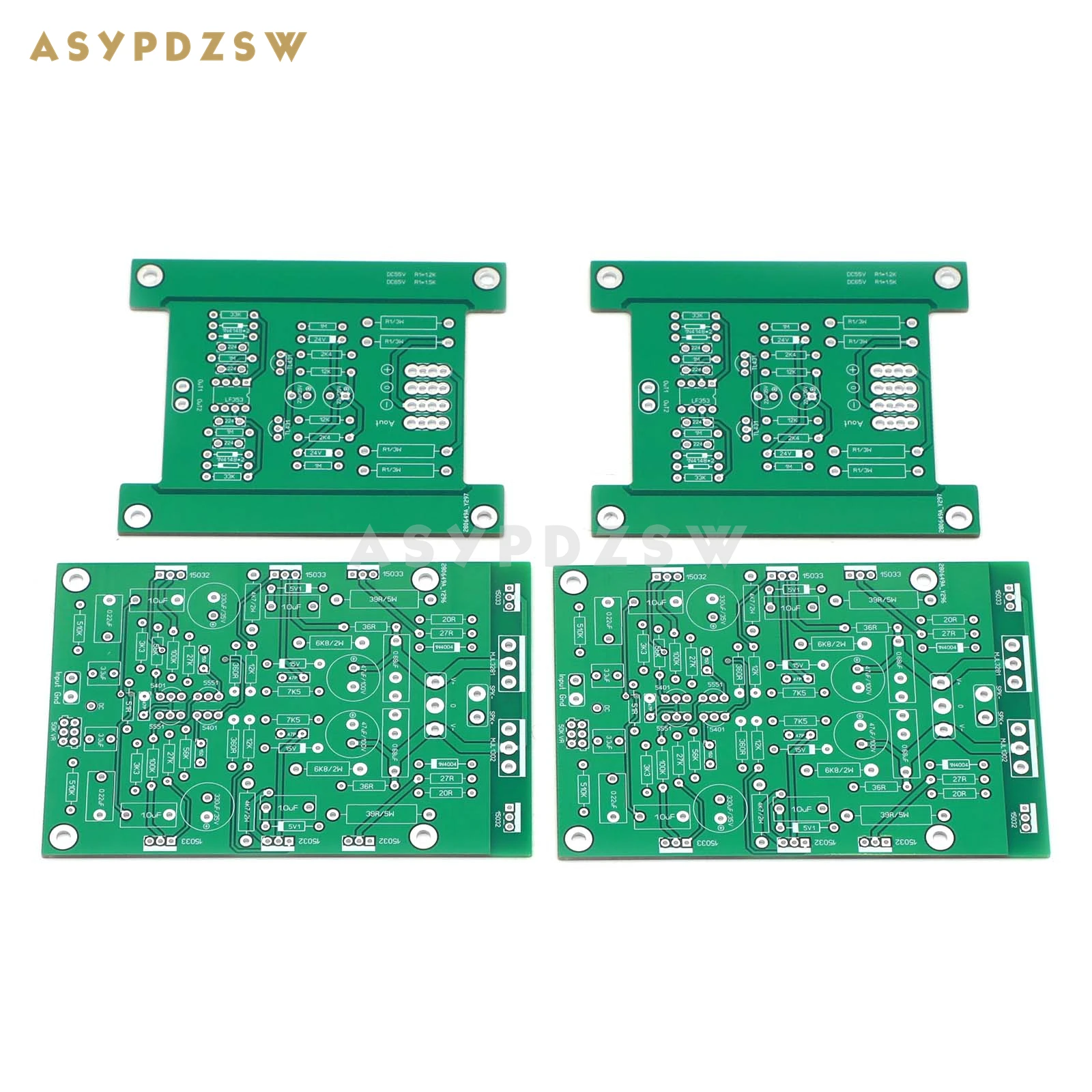 2 CH HI-END Base on Dartzeel NHB-108 Pure power amplifier 100W 8 ohm With midpoint voltage upgrade module bare PCB (Z-20)