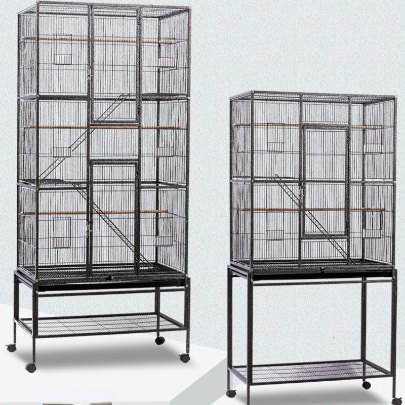 

Feeder Canary Bird Cages Budgie Pigeon Parrot Stand Quail Bird Cages Large Outdoor Gaiolas Para Papagaio Pet Products YY50BC