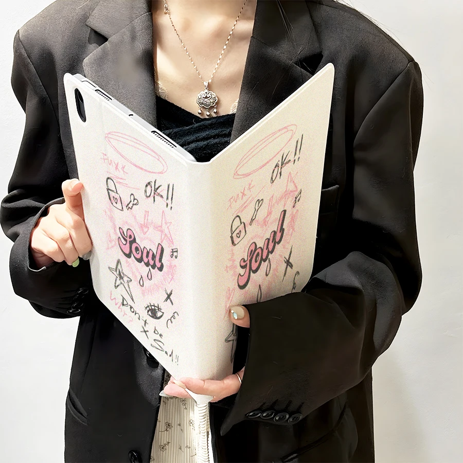 

Case for Samsung pad,Foldable Tablet Case Compatible with Samsung For Galaxy Tab S7/S8/S9