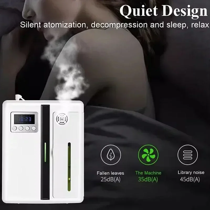 Waterless Scent Diffuser Bluetooth APP Control Wall-Mounted Fragrance Machine Smart Aroma Diffuser for Essential Oil Hotel Home view 6