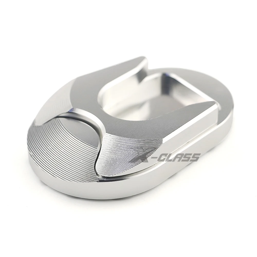 Für Vespa GTS GTV 300 2008-2026 Roller CNC Aluminium Seitenständer-Verlängerungspad Seitenständer-Vergrößerung Fußplatte Zubehör